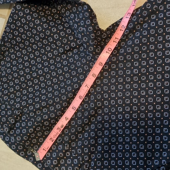 Loft Marisa Skinny Geometric Printed Slash Front Back Welt Pocket Pants 6P - Picture 10 of 13